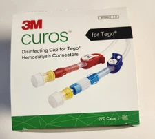 3M Curos Disinfecting Cap for Tego Connectors 270/BX, CTG1-270