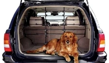 Universal Dog Car Barrier Adjustable Metal fit SUV Trunk Pet Divider Safe Gate