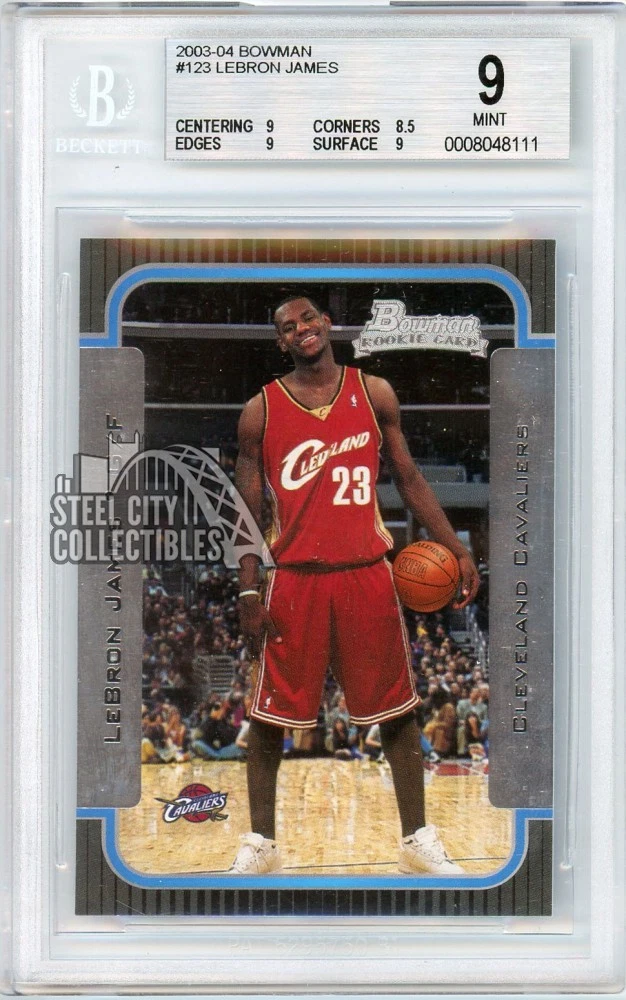 その他 2004-2005 Bowman lebron james GOLD SGC 8 LeBron James [Gold] #23 Prices | 2005 Bowman | Basketball Cards