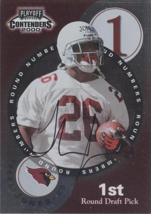 2000 Playoff Contenders - Round Numbers Autographs Shaun Alexander ...