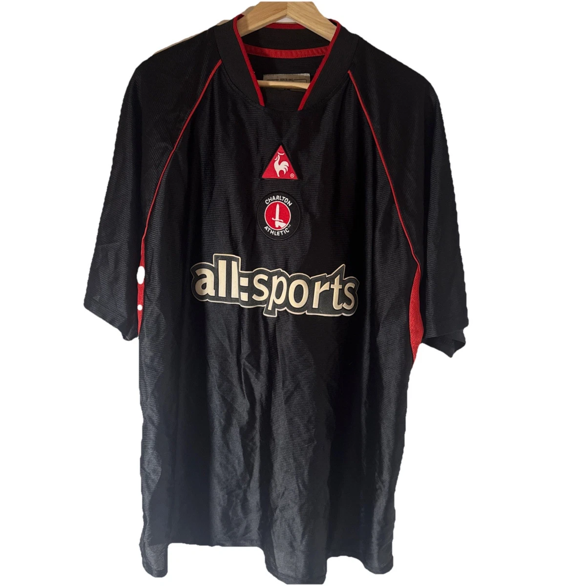 Maillot Extérieur Vintage Charlton Athletic 2002/2003 - Taille XL (Le Coq Sportif)