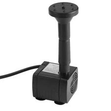 Solar Panel Powered Water Fountain Pump Fish Tank Pond Pool Home Garden Watering