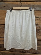 Vintage Sears Half Slip M 27/28 Medium Ivory Antron Nylon Lace Trim