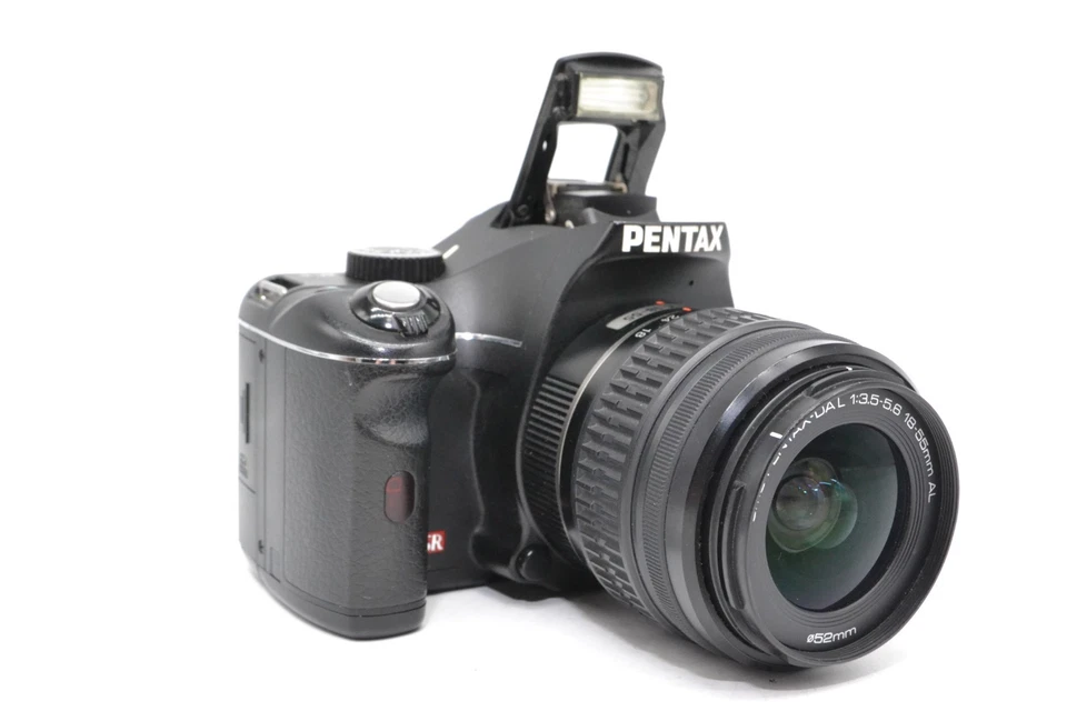 Cámara digital multilingüe N como nueva Pentax K-x 12,4 MP negra 18-55 mm lente AL JAPÓN - Imagen 2 de 4