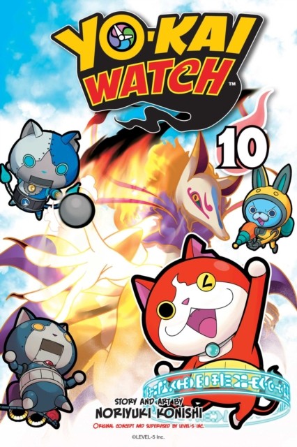 YOKAI WATCH Vol. 10 by Noriyuki Konishi PAPERBACK 9781421597546