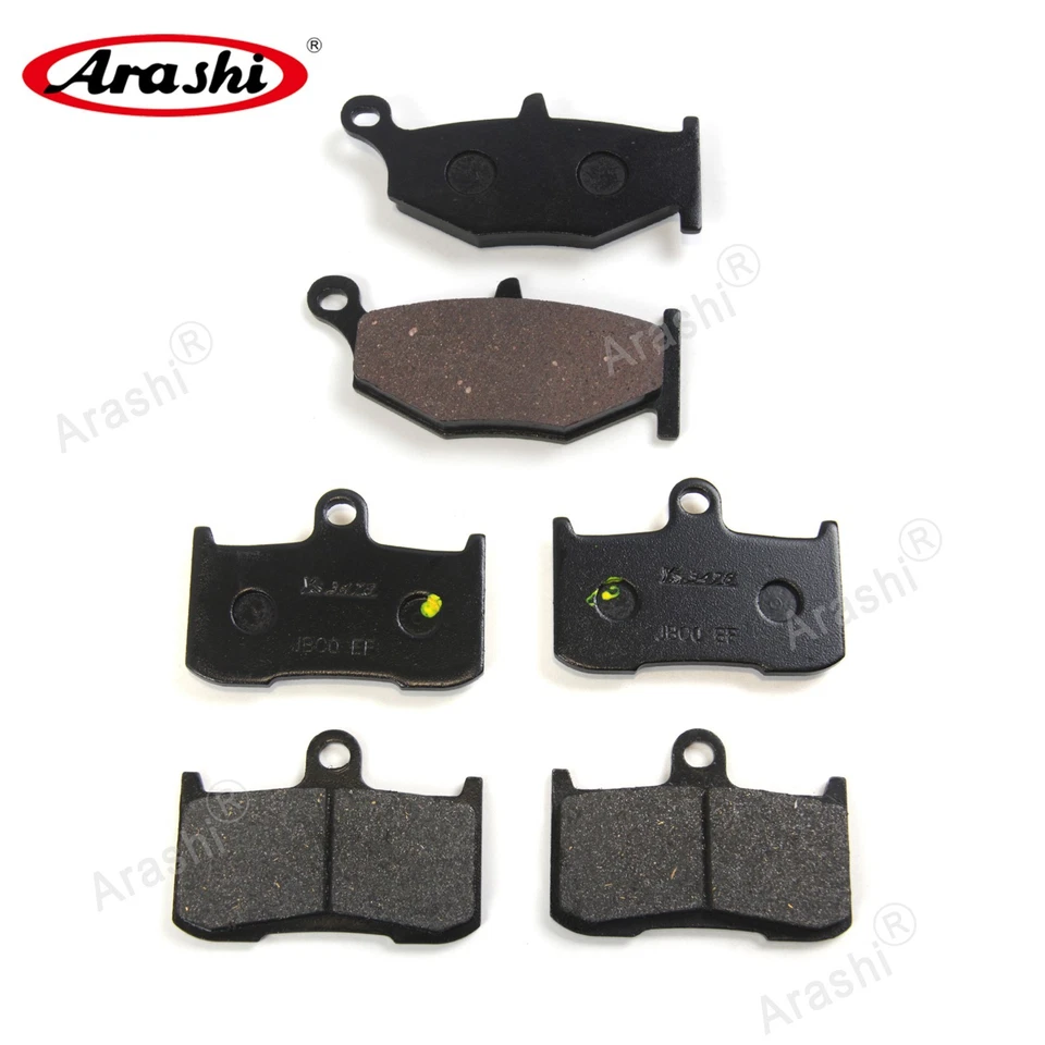 For Suzuki B-KING 1300 2008-2010 GSX1300BK Front Rear Brake Rotor + Brake Pads - Image 3 of 4