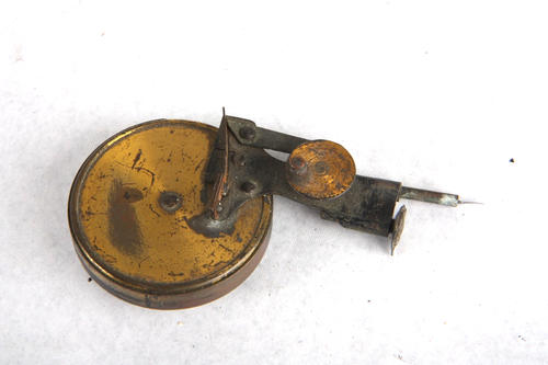 antique BRASS MAGNESIUM FLASH GUN lamp - Picture 5 of 11
