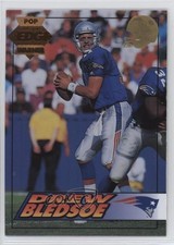 1994 Collector's Edge Pop Warner Bronze 22K Gold Helmet Drew Bledsoe #127 8d2