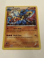 Pokemon TCG Lucario XY140 Holo Promo 100HP English Lightly played All on eBay