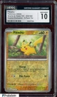 2024 Pokemon Costco Exclusice 5-Pack Tin Promo 025/165 Pikachu CGC 10 GEM MINT