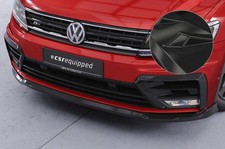 Cup Spoiler Lippe Front Glossy für VW Tiguan II CSL367-G