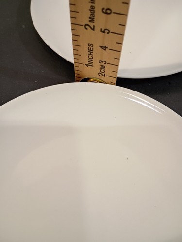 Einfache Ergänzungen von Pampered Chef Brot & Butter Teller (4er Set) sehr guter Zustand - Bild 4 von 5