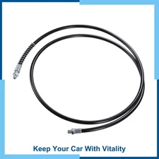 Pack(1) 71" Universal 1/8" NPT Grease Gun Flex Hose Flex Grease Hose Extension