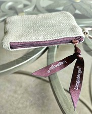 Longaberger Homestead Coin purse with Key Chain in Sage Green New