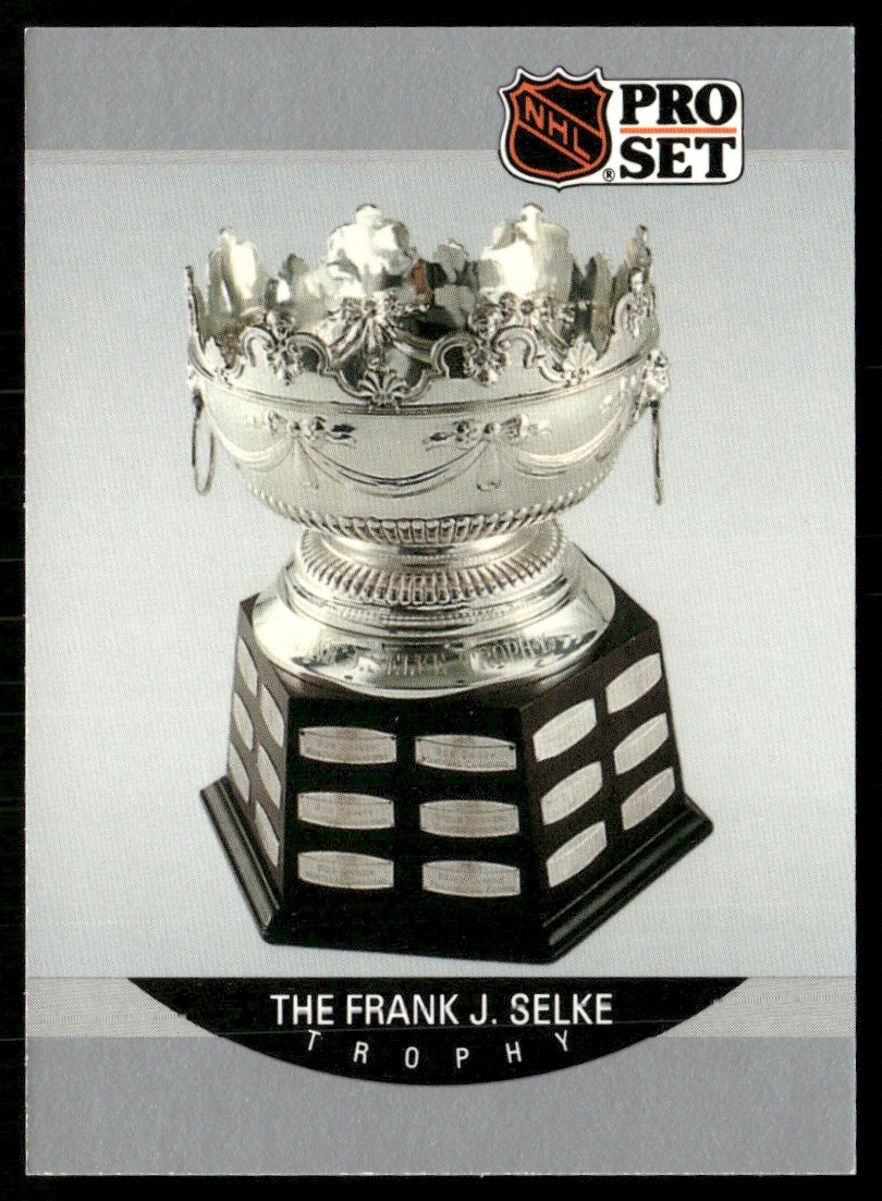 1990-91 PRO SET RICK MEAGHER THE FRANK J. SELKE TROPHY #389