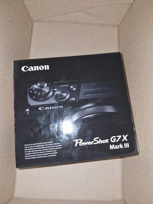 Canon PowerShot G7 X Mark III  - Schwarz NEU OVP