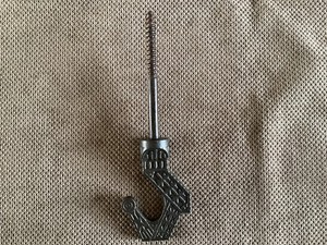 Antique Victorian Eastlake Medium Fancy Ceiling Lamp Hook