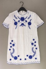 ✅ Zara vestito per le signore taglia 32, XS bianco di biancheria ✅