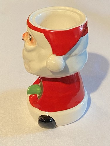 Vintage Holt Howard Ashtray Santa Ceramic Cigar Cigarette Match Holder 1959 - Picture 3 of 13