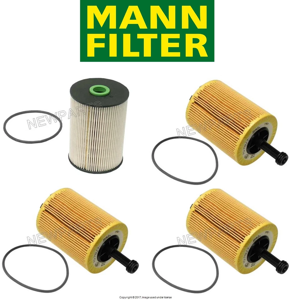 Filtro de aceite MANN-FILTER HU719/7x - ¡Rendimiento y protección VW/Audi! Foto 2 de 2