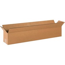 24" x 4" x 4" Long Cardboard Corrugated Boxes Lot of 25