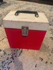 Vintage 45 RPM Vinyl Record Storage Case Box