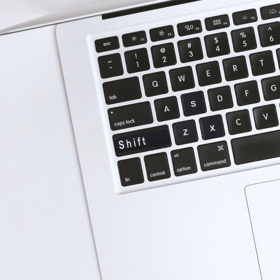 2 Sheets Englische Tastaturaufkleber Für Computer Laptop -Tastaturaufkleber - Bild 4 von 4