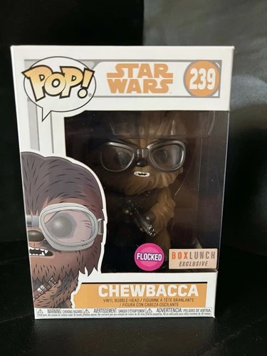 Funko Pop! Vinyl: Star Wars - Chewbacca (w/ Goggles) (Flocked) -Box Lunch #239