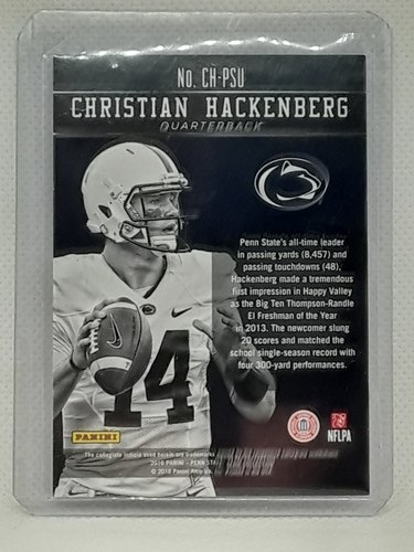 Christian Hackenberg 2016 Penn State Team Collection - Honors Silver (60/99) - Picture 2 of 2