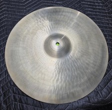 Vintage Paiste Formula 602 16" cymbal 951g Pre Serial 60's era Original owner EC