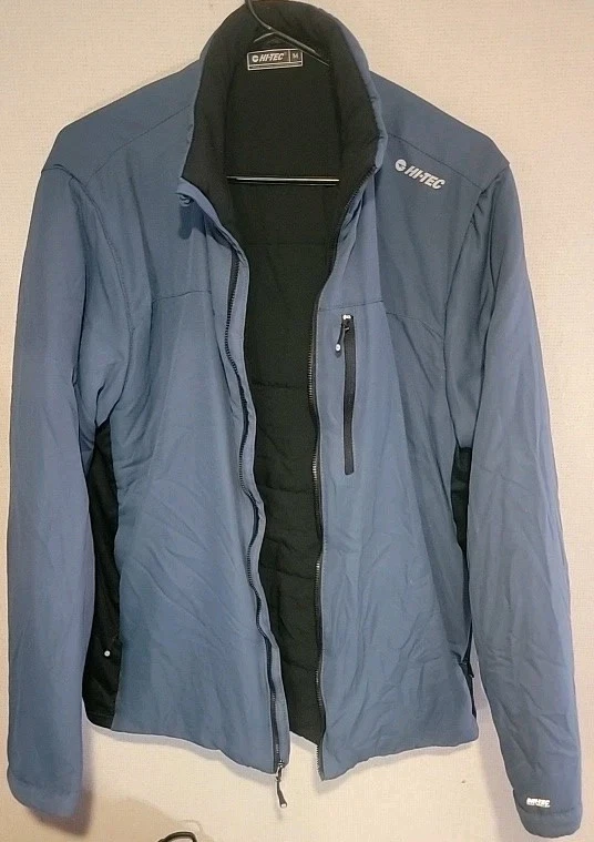 Hi-Tec Jacket Blue MED Full Zip Lightweight Water Repellent w/ Pockets
Opens in a new window or tab