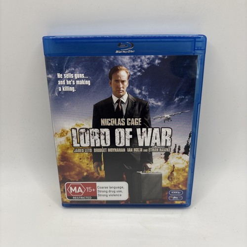Lord Of War (Blu Ray, 2005) - Nicholas Cage Region B RARE OOP
