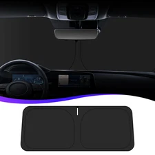 Windshield Sunshade Sun Shade Heat Shield Visor Mat For 2018+ Jeep Wrangler JL