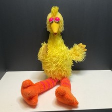 Big Bird Sesame Street Talking Plush 1980 Vintage 22" Muppet - NOT Working