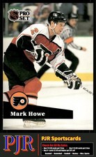 Mark Howe 1991-92 Pro Set French #182 Philadelphia Flyers
