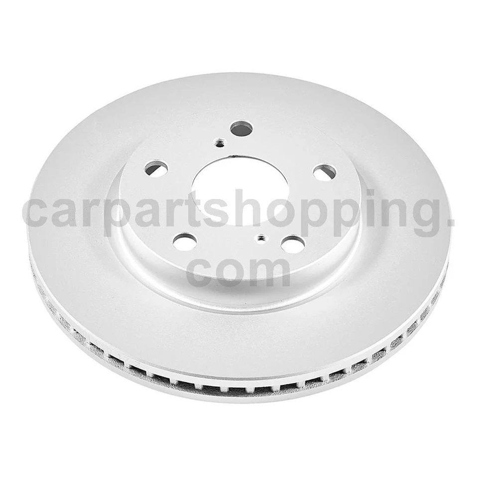 2 rotores de freno delanteros para Toyota RAV4_C 2006 2007 2008 2009 2010 2011 2012 2013 Foto 2 de 2