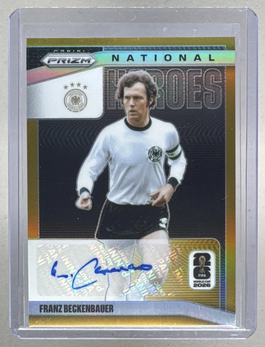 Franz Beckenbauer 足球亲笔签名体育交易卡和配件| eBay Signed Pre