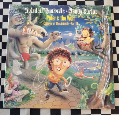 Peter & The Wolf LP by Weird Al Yankovic / Wendy Carlos vinyl 1988 VG+ FM44567