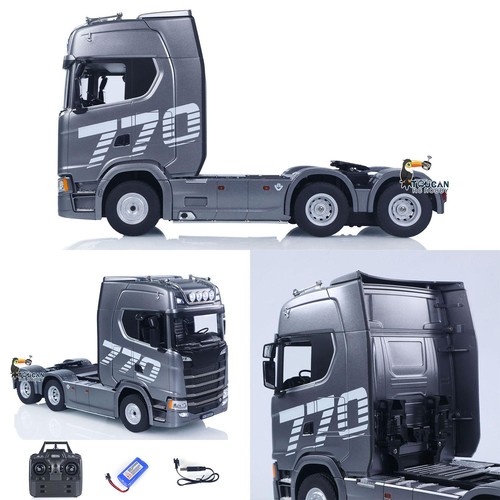 1/18 Plastic 6X4 RTR RC Tractor Truck SC 770S 1501 RWD Lorry Vehicle Light Sound - Picture 8 of 24