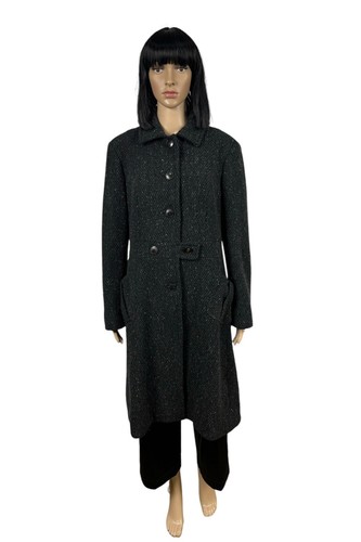 Weekend Max Mara Knit Overcoat Lana Wool size US12 IT46 - Picture 2 of 17