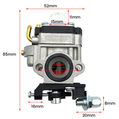 Vergaser Für 22cc 26cc 33cc 34cc 36cc 2-Takt Vergaser Motorsense Freischneider