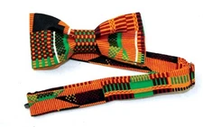 Kente Bow Tie #1 Neck Men Fashion Accessory Bow Tie