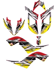 Fits Yamaha Raptor 700R Graphics Kit 2006 2007 2008 2009 2010 2011 2012 decals
