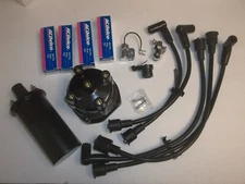 MerCruiser Tune-Up Kit 2.5L 3.0L Distributor Cap Rotor Points Plugs Wires COIL