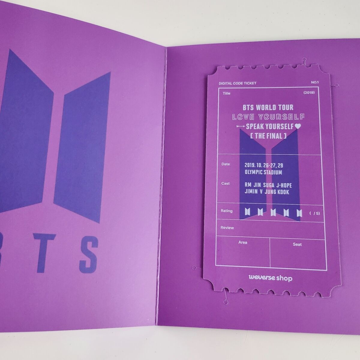 BTS-World Tour 'LOVE YOURSELF : SPEAK YOURSELF' [THE FINAL BTS-World Tour 'LOVE YOURSELF : SPEAK YOURSELF' [THE FINAL