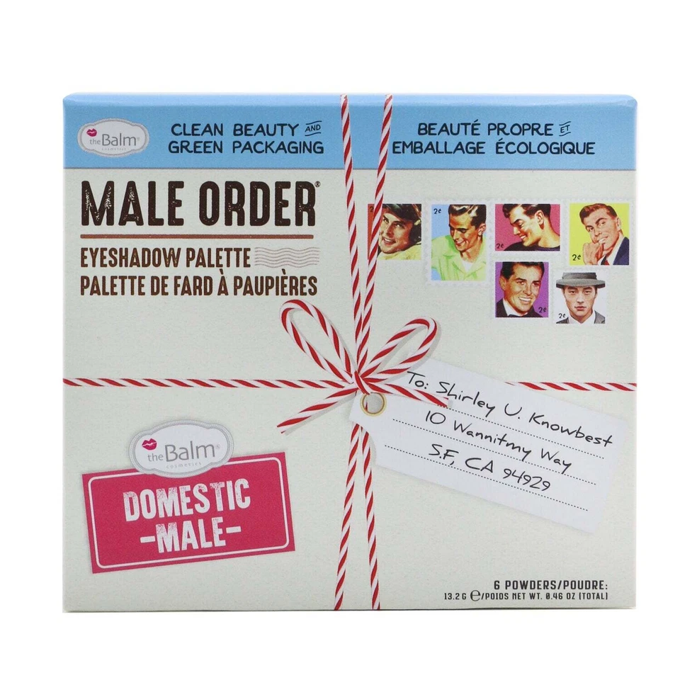 TheBalm Male Order Eyeshadow Palette (6x Eyeshadow) - # Domestic Male  13.2g/... - Image 3 of 4