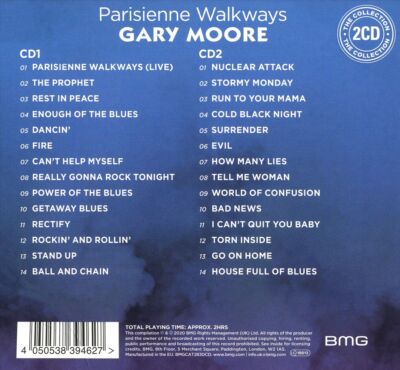 GARY MOORE - PARISIENNE WALKWAYS (2 CD) NEW CD