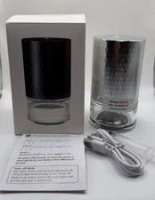 Airversa Scenta Shine 100mL Waterless Diffuser SILVER AN3 w/ Lights