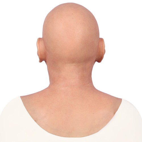 Máscara de silicona realista Dokier para anciano máscara de cabeza masculina completa disfraz máscara de cosplay - Imagen 8 de 13
