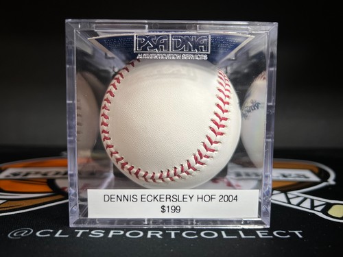 DENNIS ECKERSLEY Signed Auto Autographed Baseball PSA/DNA 9.5 HOF SWEET SPOT - Picture 5 of 6